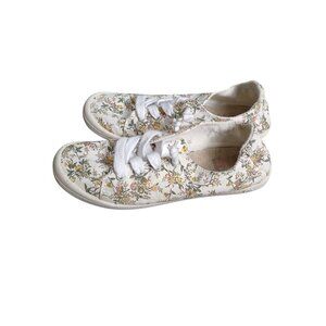 Jellypop Dallas Womens 9 Shoes Floral Print Casual Lace-Up Canvas Cottagecore